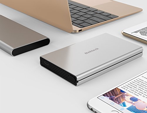 image for Nekteck Aluminum SATA to USB C Hard Disk Enclosure(Gen 1) HDD/SSD Adap