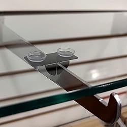 Black Center Shelf Rest Clip & Rubber Cushion for