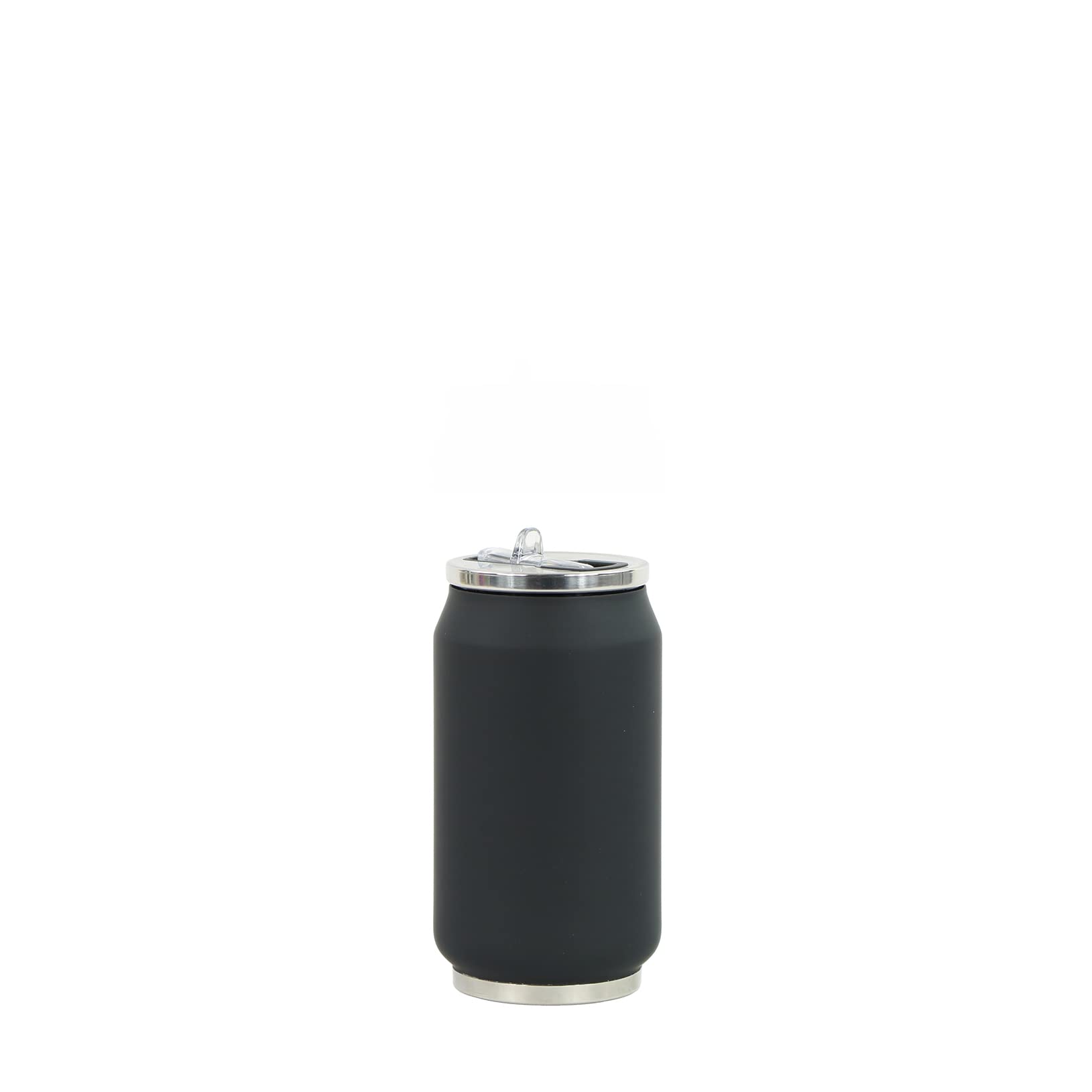 YOKO DESIGN Can Insulated Stainless Steel 13 cm Noir Rubber Soft