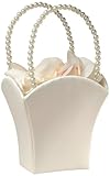 Plain Pearl Handle Ivory Flower Basket (Kitchen)