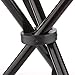 Flexzion Camping Folding Stool (Deep Blue) Portable 3 Legs Chair Tripod Seat for Outdoor Hiking Fishing Picnic Travel Beach BBQ Garden Lawn with Strap Oxford Cloth Small Sizethumb 1