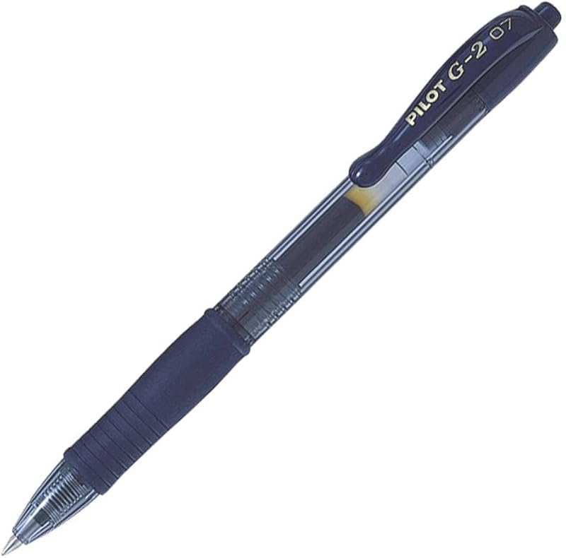 Pilot G207 Retractable Gel Rollerball 0.7 mm Tip Blue Black Single Pen