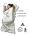 Travel Sheet and Sleeping Bag Liner Use as a Lightweight Sleep Sack