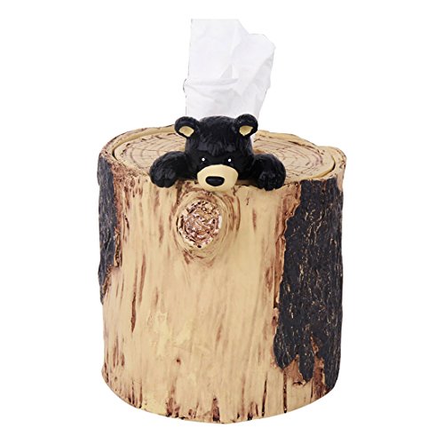FORLONG FL9006 Resin Facial Tissue Dispenser Box Paper Dispenser Box Cover Tissue Holder for Bathroom Vanity-Pearl White - Thumbnail 6