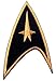 Black Star Trek Command Starfleet Uniform Cosplay Patch by Titan One