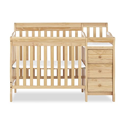 Dream On Me Jayden 4in1 Mini Convertible Crib And Changer in Natural