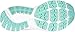 Brooks Womens Ghost 11 Running Shoe - Black/Pink/Aqua - D - 8.0