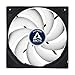 ARCTIC F14 PWM - 140 mm Case Fan, PWM-Signal regulates Fan Speed, Quiet Motor, Computer, Fan Speed: 200-1350 RPM - Black, White