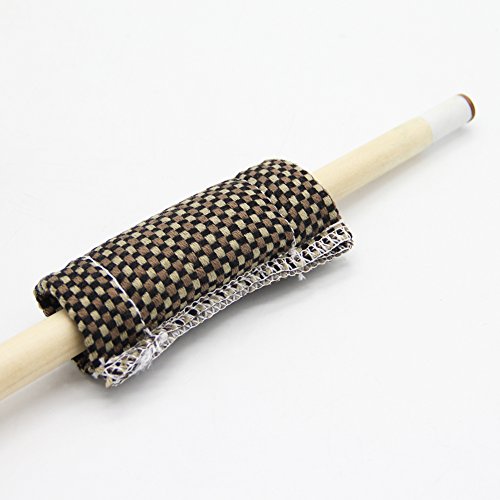 Maggift Pool Cue Scuff and Accessory Bowtie 3-in-1 Billiard Cue Tip Tool with Billiards Cue Shaft Slicker and Cue Cleaner Tool (Black) - Thumbnail 3