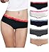Emprella Womens Underwear Hipster Panties Cotton/Spandex - 5 Pack Colors and Patterns may Vary (Small, Assorted)