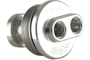 CBM MOTORSPORTS BILLET REMOTE OIL FILTER/COOLER ADAPTER FOR GM 2.0L/2.2L/2.4L/L61/LSJ/LE5/LNF ECOTEC STYLE ENGINES