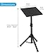 Universal Laptop Projector Tripod Stand – Computer, Book, DJ Equipment Holder Mount Height Adjustable Up to 35 Inches w/ 14” x 11” Plate Size – Perfect for Stage or Studio Use – PylePro PLPTS2thumb 2