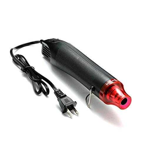 Mini Hot Air Gun for DIY Embossing Pottery Shrink Wrapping Drying Paint 300W