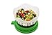 GleamAce Salad Chopper and Cutter Bowl - Salad Vegetable Cutter - Lettuce Fruit Tomato Slicer - Easy to Use & Rinse - Strain and Chop Salads with Ease - Dishwasher Safe - Bonus Lemon Slicer Included
