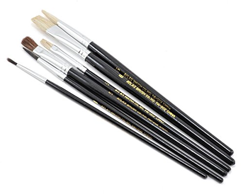 Atlas Brush Economy Brush Set 6 pieces ABSFA-002