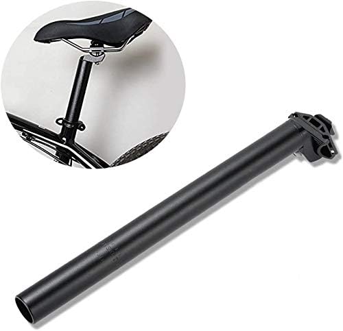 BESNIN Seat Post,350mm Bike Seatpost 25.4mm or 27.2 mm or 28.6mm or 30.4mm or 30.8mm or 31.6mm Bicycle Saddle Angle Adjustable Seatpost for MTB Road Bike BMX