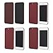 iPhone 7 Plus Case, Thinnest Cover Premium Ultra Thin Light Slim Minimal Anti-Scratch Protective - for Apple iPhone 7 Plus | totallee The Scarf (Burgundy Red)