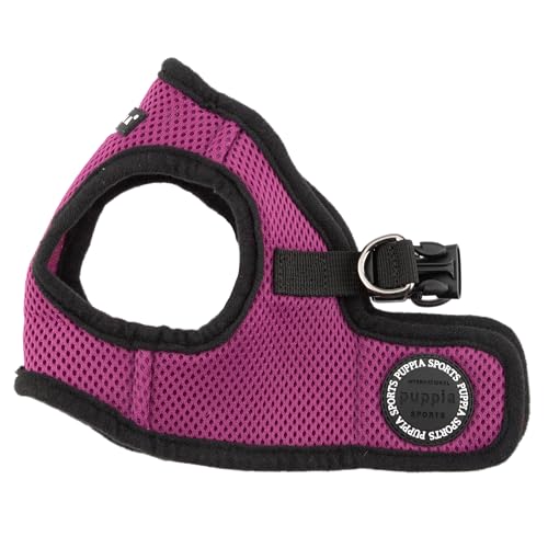 Puppia Soft Vest Harness, XS, Purple