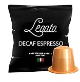 Legato Espresso Single Serve Capsules (Decaf Espresso, 100 Count)