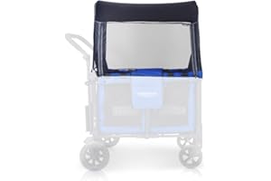 WONDERFOLD Mosquito Net for Stroller Wagon Featuring Easy Access Zippered Entrance with Quick and Easy Install and Protection from All Types of Insects (Fits Only W1 & W2)
