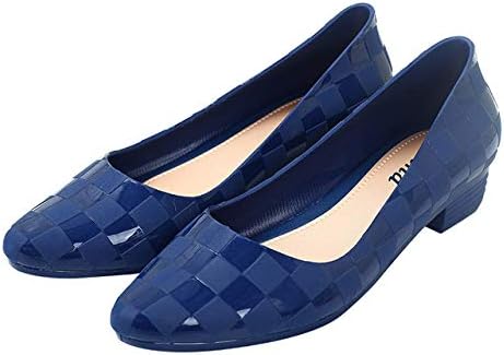 One Drop パンプス レイン シューズ ローヒール 防水 雨の日 フラット 晴雨兼用 雨 靴 楽ちん おしゃれ シンプル レディース