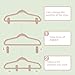 Trgowaul Blush Pink Velvet Hangers Clips, Pants Hangers Velvet Clips, Strong Finger Clips Perfect for Thin Velvet Hangers (20 Pcs, Blush)