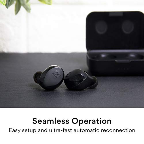 MEE-audio-X10-Truly-Wireless-in-Ear-Headphones-with-Ergonomic-Design-IPX5-Sweat-Resistance-and-45-Hours-Battery-Life-23-Hours-with-Included-Compact-Charging-case-Black