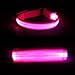 Runners Led Armband Jogging Safety Lights Night Walking Reflective Gear Pink Flashing Running