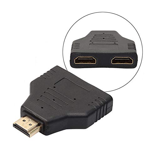 image for vwlvrsco wewa98698 HDMI Male to 2 Female Splitter,Compact 1080P HDMI P