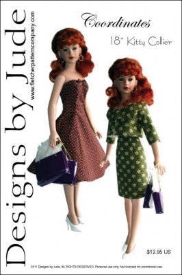 Coordinates Pattern for 18" Kitty Collier