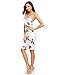 Floerns Women's Sexy Spaghetti Strap Pencil Dress