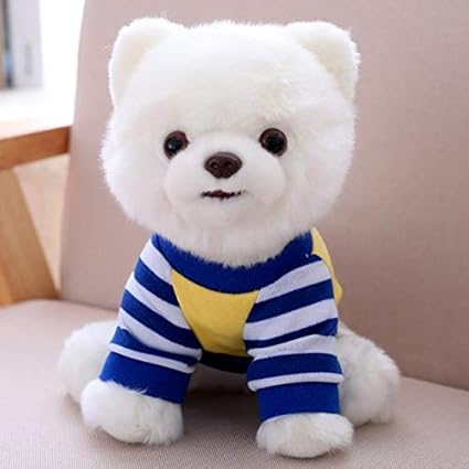 Dishykooker 25 Cm Peluche Dressing Doll Pomeranian Boo Dog Simulazione Peluche Cucciolo Di Peluche Bambole Kids Toys Brinquedos Ww378 Come Foto Amazon It Casa E Cucina