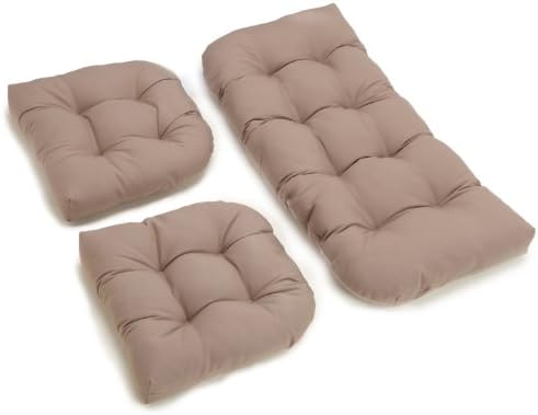 Blazing Needles Twill Settee Group Cushions