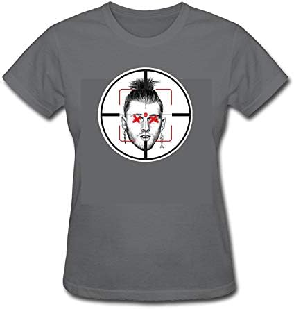 zebalon Women's Eminem KillShot Hip Hop MGK T Shirt