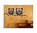 BERRYZILLA Owl Tree Branch with Birds Decal Nursery Wall Decor Art Vinyl Sticker