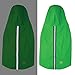 Jelly Wellies Premium Quality Waterproof Reflective Deluxe Raincoat with Polar Fleece Lining for Dogs- Medium, Green