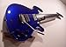 Angled Guitar Wall Hanger Display for Electric and Thin Body Guitars- White Finish