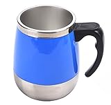 DTS-ES 450ml Stainless Steel Automatic Mixing Cup,Holiday Gift, Used For Drink Coffee, Milk, Oats, Etc In Office Or In Family Or In Park Or Outing