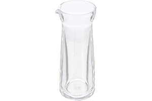 FOMIYES Single Serving Wine Carafe Glass Mini Carafes Individual Wine Decanter with Scale 200ml Small Carafes for Wine Dinner