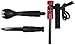 Ka-Bar Tactical Camping Spork and Survival Fire starter Ferro rod with compassthumb 1