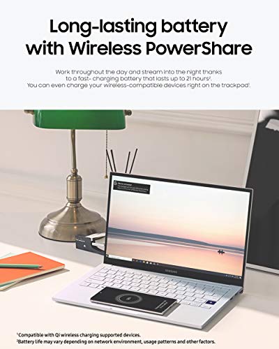 Samsung Galaxy Book Ion 15.6 Laptop| QLED Display and Intel Core i7 Processor | 8GB Memory | 512GB SSD | Long Battery Life and Windows 10 Operating System | (NP950XCJ-K01US)