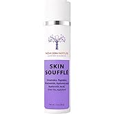 NOVA DERM INSTITUTE Skin Soufflé Hydrating Face Moisturizer for Dry & Sensitive Skin – Moisturizer with Niacinamide, Peptides, Ceramides, Non Comedogenic (1.7 oz/ 30 gm)