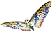 Bandai Godzilla Movie Monster EX: Rainbow Mothra 10-Inch Vinyl Figure primary
