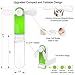 Ronessy Mini Handheld Fan Rechargeable Electric Hand Fan Speed Adjustable Purse Fan for Women Kids Travel Outdoor, Single Head, Green