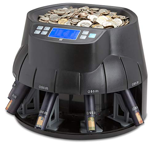 ZZap CS40 Coin Counter & Sorter for USD - Money Cash Currency Machine
