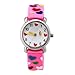 Eleoption Waterproof Kids Watches for Kid Girls Boys Toddlers Watch 3D Cute Cartoon Silicone Wristwatches Time Teacher Gift for Little Kids Boys Girls Children Birthday Gift (Hearts-Pink)
