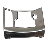 Beautost Fit For Mazda 2017 2018 2019 2020 CX-5 CX5 Gear Shift Knob Console Media Panel Cover Trim Stainless steel (Silver)