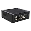 ANDAQI 4 Port, Fanless Firewall Micro Appliance/Mini PC, YC049, Intel Celeron Quad Core J1900, DDR3L 4GB RAM 64GB mSATA…