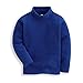Mud Kingdom Kids Fleece Shirts High Collar Soft Tops Unisex