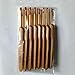 Bamboo & Aluminum Crochet Hooks Knitting Needles Ergonomic Bonus Mini Keychain Crochet Hook in Case,Best Gift